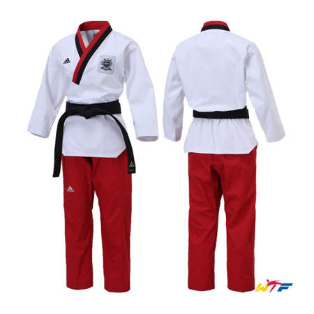 Picture of adidas WTF dobok for forms (Poomsae) for junior women