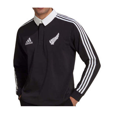 Picture of All Blacks Polo Shirt Long Sleeves